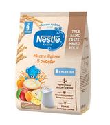 Nestle Kaszka mleczno-ryżowa 5 owoców po 9. miesiącu - 230 g - cena, opinie, stosowanie