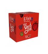 Ella's Kitchen BIO RED ONE Puree owocowe z truskawką dla dzieci po 6. miesiącu życia, (5x90 g)