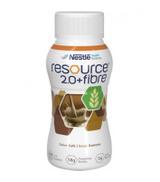 Resource 2.0+Fibre, płyn o smaku kawowym, 4 x 200 ml