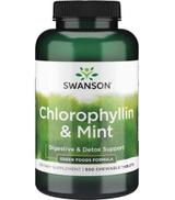 Swanson Chlorofil z miętą - 500 tabl. - cena, opinie, właściwości