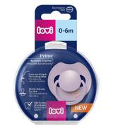 Canpol Lovi Prime Smoczek dynamiczny silikonowy Violet 34/421 0-6 miesięcy, 1 sztuka