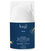 Hagi Men Naturalny multikrem ochronny do twarzy, ciała i rąk, Ahoj Kapitanie, 50 ml