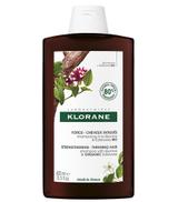 Klorane Wzmocnienie - włosy przerzedzone, wypadające szampon z Chininą i Organiczną Szarotką, 400 ml, cena, opinie, stosowanie