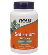 NOW FOODS Selenium 200 mcg - 180 kaps.