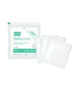 Matocomp Kompres z gazy jałowe 17-nitowe 12-warstwowe 9x9 cm Peel Pack, 3 sztuki
