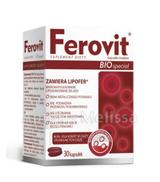FEROVIT BIO SPECIAL - 30 kaps. - cena, opinie, składniki