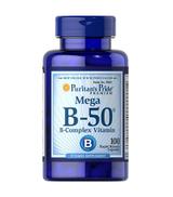 PURITAN'S PRIDE Mega B-50 B-Complex Vitamin - 100 kaps.