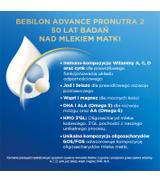 BEBILON 2 Pronutra­-Advance Mleko modyfikowane w proszku, 350 g, cena, opinie, wskazania