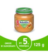 BOBOVITA Winogrona, banany i brzoskwinie z marchewką po 5 m-cu - 125 g - cena, opinie