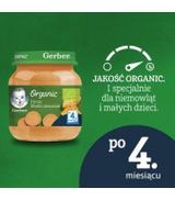GERBER ORGANIC Dynia Słodki ziemniak po 4 miesiącu - 125 g