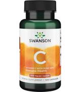 SWANSON Witamina C z dziką różą 500 mg - 100 kaps.