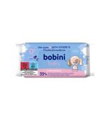 Bobini Baby Chusteczki nawilżane z witaminą E, 60 sztuk