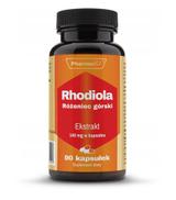 PHARMOVIT Rhodiola Różeniec górski 140 mg - 90 kaps. - stres, zmęczenie - cena, opinie, właściwości