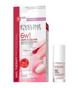 Eveline Care&Colour 6 w 1 Odżywka do paznokci nadająca kolor french, 5 ml, cena, opinie, stosowanie