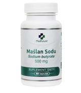 MedFuture Maślan sodu 500 mg, 60 kapsułek
