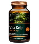 Doctor Life Vita Kelp Jod 350 mcg - 100 kaps. - cena, opinie, wskazania