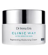 Dr Irena Eris Clinic Way Dermokrem regenerująco-nawilżający na noc, 50 ml, cena, opinie, skład