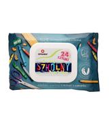 Opharm Nawilżany papier toaletowy szkolny, 24 sztuki