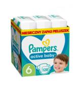 Pampers Active baby pieluszki rozmiar 6 13 - 18 kg, 128 sztuk