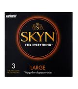 UNIMIL SKYN LARGE Prezerwatywy - 3 szt.