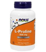 NOW FOODS L-Proline 500 mg - 120 kaps.