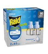 Raid Essentials Family, Płyn do urządzenia przeciw komarom, 2 x 45 nocy, 54 ml