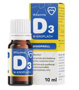 Panawit Dikoproll Witamina D3 w kroplach - 10 ml - cena, opinie, właściwości  - ważny do 2025-08-31