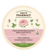 Green Pharmacy Odżywczy krem przeciwzmarszczkowy z różą do twarzy, 150 ml