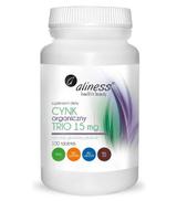 ALINESS Cynk organiczny TRIO 15 mg - 100 tabl - cena, wskazania