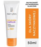 IWOSTIN SOLECRIN CAPILLIN Krem ochronny do skóry naczynkowej SPF50+ - 50 ml