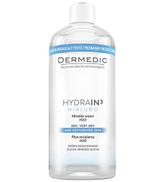 DERMEDIC HYDRAIN 3 HIALURO Płyn micelarny H2O - 500 ml - cena, opinie, skład