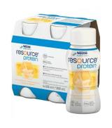 RESOURCE PROTEIN Smak waniliowy, 4 x 200 ml. Produkt odżywczy w płynie