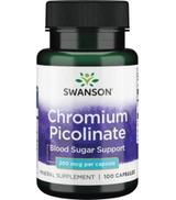 SWANSON Chrom Pikolinat - 100 kaps.
