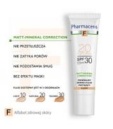 Pharmaceris F Mineralny dermo-fluid matujący Natural 20, 30 ml
