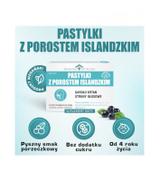Domowa Apteczka Pastylki z Porostem Islandzkim, 30 pastylek miękkich do ssania