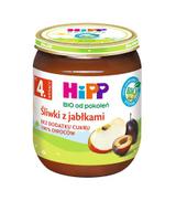 HiPP BIO od pokoleń, Śliwki z jabłkami, po 4. m-cu, 125 g, cena, opinie, składniki