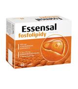 Essensal Fosfolipidy - 40 kaps. - cena, opinie, właściwości
