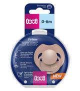 Canpol Lovi Prime Smoczek dynamiczny silikonowy Blush 34/405 0-6 miesięcy, 1 sztuka