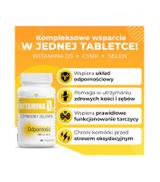 Domowa Apteczka Witamina D3 z cynkiem i selenem, 60 tabletek
