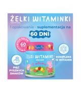 DOMOWA APTECZKA Żelki witaminki Świnka Peppa, 60 sztuk