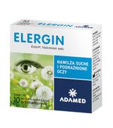 ELERGIN Krople do oczu - 10 amp. - regeneracja komórek oczu - cena, opinie, wskazania