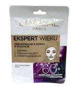 L'Oreal Ekspert Wieku Odbudowująca maska w płacie 60+ - 1 szt. - cena, opinie, działanie