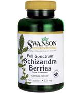 SWANSON Cytryniec chiński Schizandra 525 mg - 90 kaps.