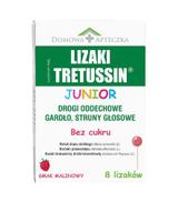 Tretussin Junior Lizaki smak malinowy, 8 sztuk