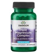 SWANSON Triple Magnesium Complex - 30 kaps.