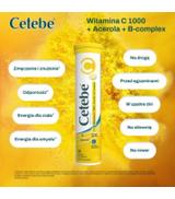 Cetebe Witamina C 1000 + Acerola + B-Complex, 20 tabletek musujących