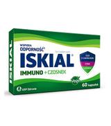 Iskial Immuno + Czosnek, 60 kapsułek