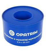 Opatrim Przylepiec o wysokiej wytrzymałości 5 m x 25 mm, 1 sztuka