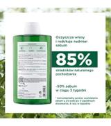 Klorane Szampon z organiczną pokrzywą seboregulujący - 400 ml