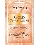 Perfecta Gold Champagne Koktajl rozświetlający do ciała, 18 ml, cena, opinie, skład